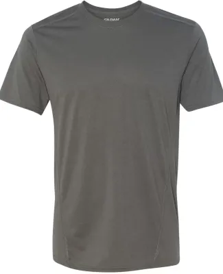 Gildan G470 Adult Tech T-Shirt MARBLED CHARCOAL