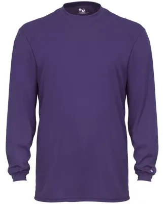 Badger Badger 4804 B-Tech Cotton-Feel T-Shirt Purple