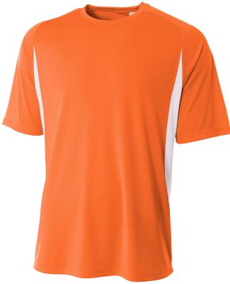 A4 NB3181 Drop Ship Youth Cooling Performance Colo in Orange/ white