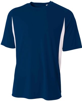 A4 NB3181 Drop Ship Youth Cooling Performance Colo in Navy/ white