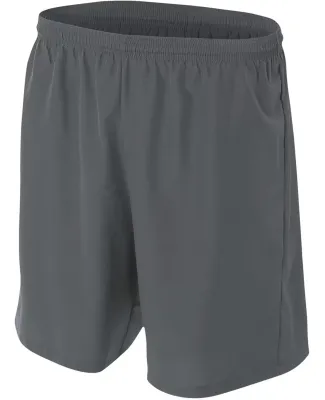 NB5343 A4 Drop Ship Youth Woven Soccer Shorts GRAPHITE