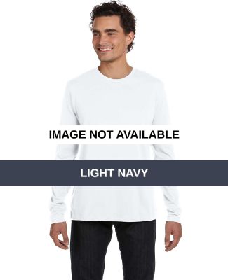 AA1071 alternative Men's Long-sleeve Basic Crew Light Navy