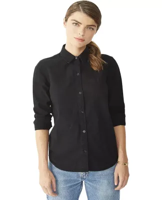 06421 Alternative Ladies' Work Shirt VINTAGE BLACK