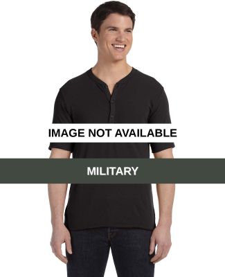 AA2055 Alternative Men's Short-sleeve Henley Military