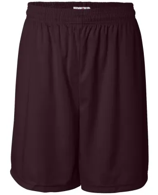 Badger 4107 B-Dry Core Shorts Maroon