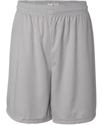Badger 4107 B-Dry Core Shorts Silver