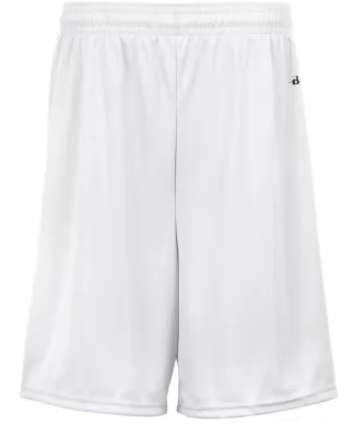 Badger 4107 B-Dry Core Shorts White