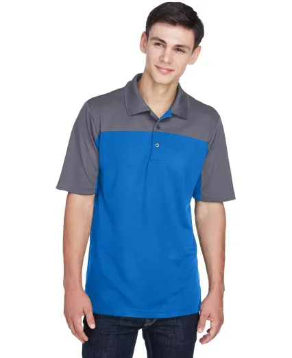 CE101 Ash City - Core 365 Men's Balance Colorblock TRU ROYAL/ CRBN