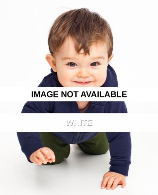 5097 American Apparel Infant Fleece Zip-Up Hoody White