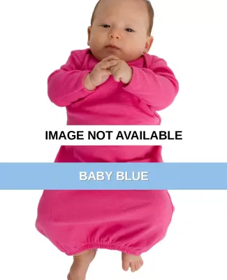 4083 American Apparel Infant Gown Baby Blue