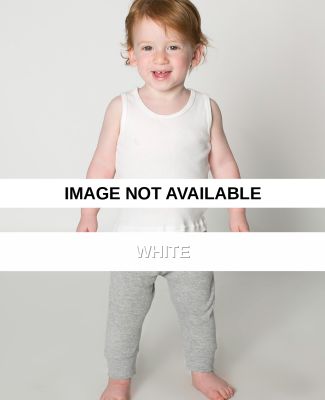 4028 American Apparel Infant Baby Rib Legging White