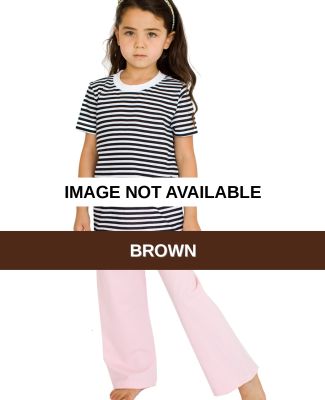5100 American Apparel Toddler Fleece Pant Brown