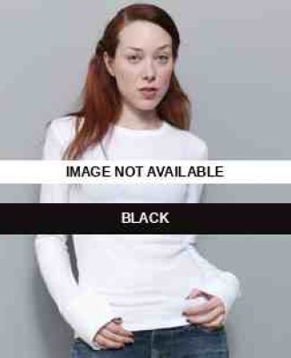 AA8106 Alternative Apparel Womens Longsleeve Therm Black