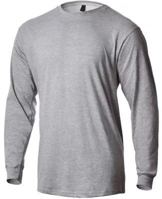 Tultex 0291TC Unisex Long Sleeve Tee Heather Grey