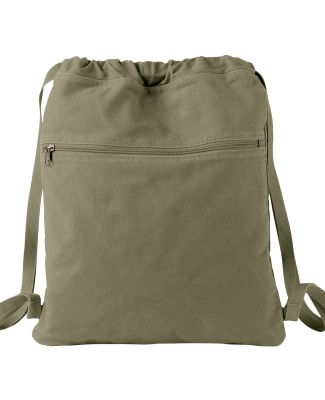  Authentic Pigment 1901 14 oz. Pigment-Dyed Canvas in Khaki green
