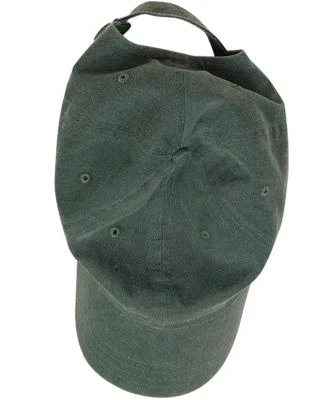 Authentic Pigment 1910 Pigment-Dyed Dad Hat in Moss green