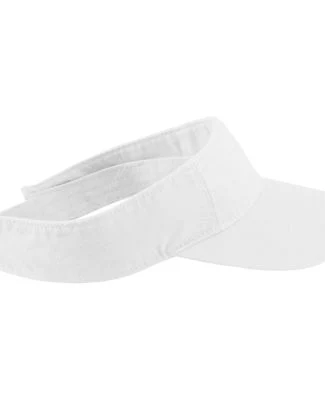 1915 Authentic Pigment Direct-Dyed Twill Visor in White
