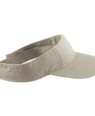 1915 Authentic Pigment Direct-Dyed Twill Visor in Stone