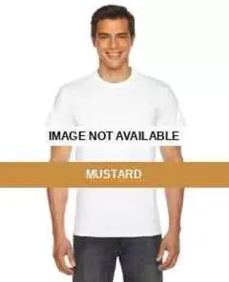 AP200 Authentic Pigment Men's XtraFine T-Shirt MUSTARD