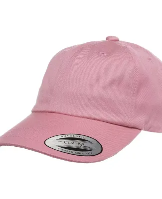 6245CM Yupoong Dad Hat Unstructured 6 Panel in Pink