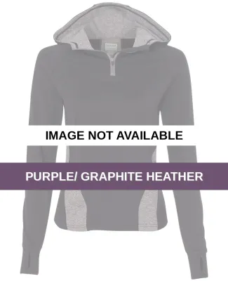 Augusta Sportswear 4812 Women's Freedom Performanc Purple/ Graphite Heather