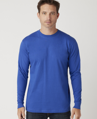 Cotton Heritage MC1182 Long Sleeve Cotton Tee in Team royal