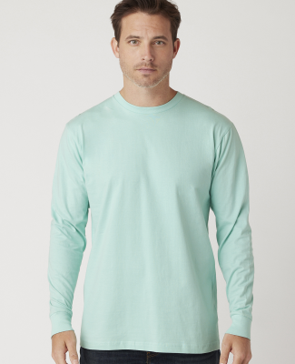 Cotton Heritage MC1182 Long Sleeve Cotton Tee in Mint