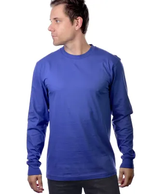 Cotton Heritage MC1182 Long Sleeve Cotton Tee in Royal (discontinued)