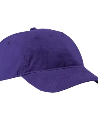 Port & Company CP77 Brushed Twill Dad Hat  Purple