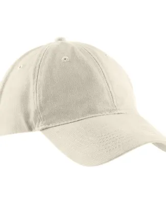 Port & Company CP77 Brushed Twill Dad Hat  Stone