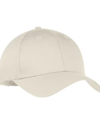 Port & Company CP80 Six-Panel Twill Cap Oyster