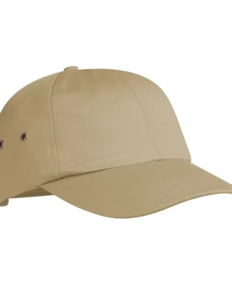 Port & Company CP81 Twill Dad Hat with Metal Eyele Khaki
