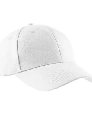 Port & Company CP82 Brushed Twill Cap  White