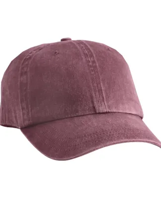 Port & Company CP84 Pigment-Dyed Dad Hat Maroon