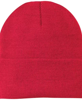 Port & Company CP90 Knit Beanie Athletic Red
