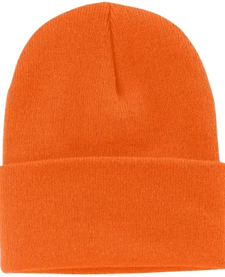 Port & Company CP90 Knit Beanie Neon Orange