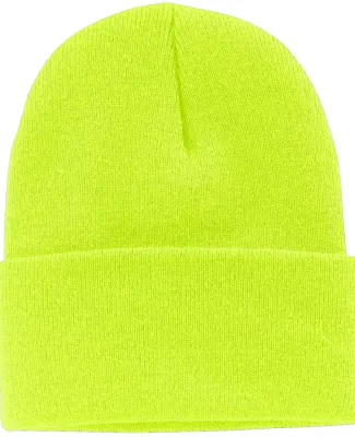 Port & Company CP90 Knit Beanie Neon Yellow