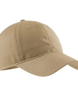 Port & Company CP96 Soft Brushed Canvas Dad Hat Khaki