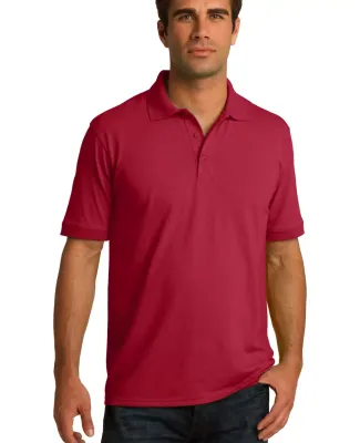 Port & Company KP55 Jersey Knit Polo Red