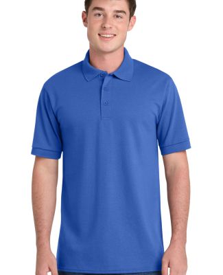 Port & Company KP55 Jersey Knit Polo in Royal