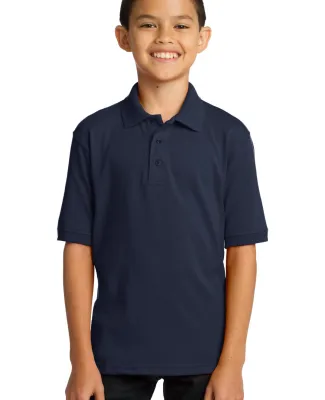 Port & Company KP55Y Youth 5.5-Ounce Jersey Knit P Deep Navy