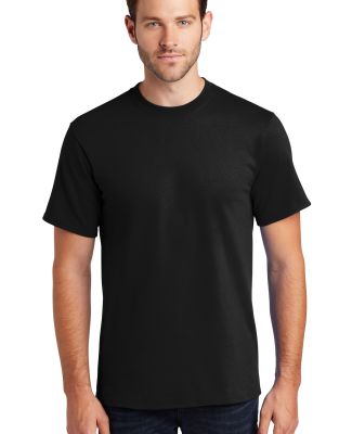 Port & Company PC61T Tall Essential T-Shirt in Jet black