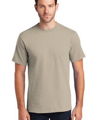 Port & Company PC61T Tall Essential T-Shirt in Light sand