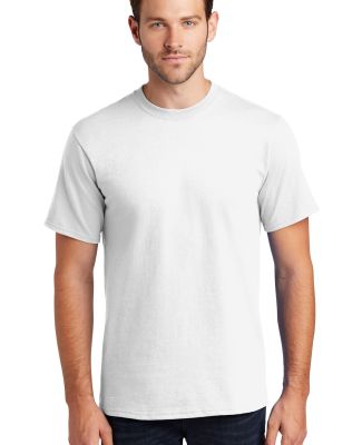 Port & Company PC61T Tall Essential T-Shirt in White