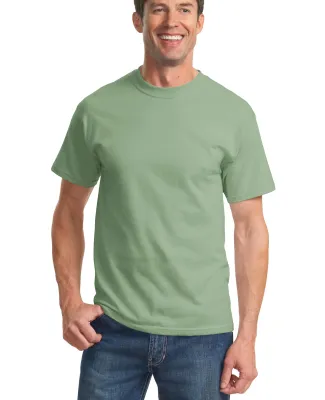 Port & Company PC61T Tall Essential T-Shirt Stonewshd Grn