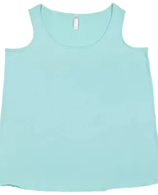 LAT 3821 Curvy Collection Women's Tank CHILL
