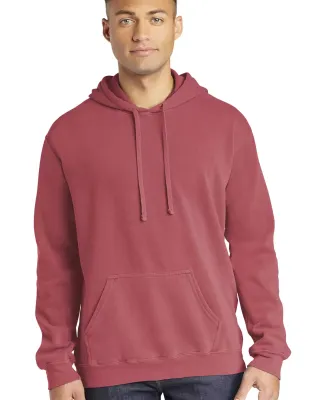 Comfort Colors 1567 Garment Dyed Hooded Pullover S in Crimson