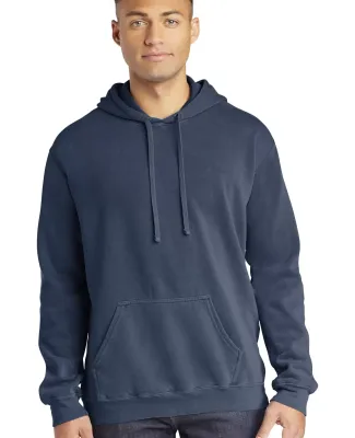 Comfort Colors 1567 Garment Dyed Hooded Pullover S in True navy