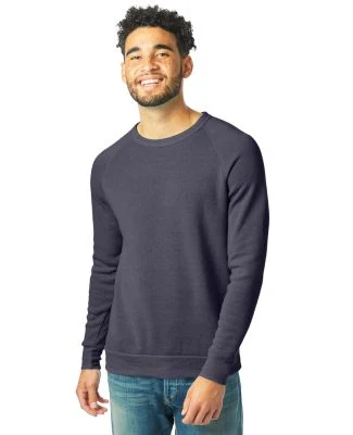 Alternative Apparel AA9575 Unisex Crew Neck Fleece in Eco tru navy