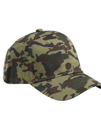 BX024 Big Accessories Structured Camo Hat FOREST CAMO
